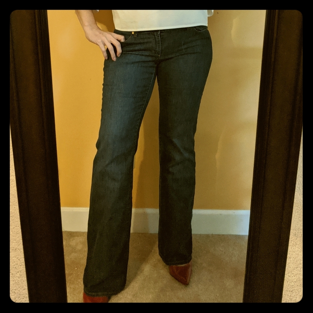 Ann Taylor Denim Women’s Modern Bootcut Blue Jeans